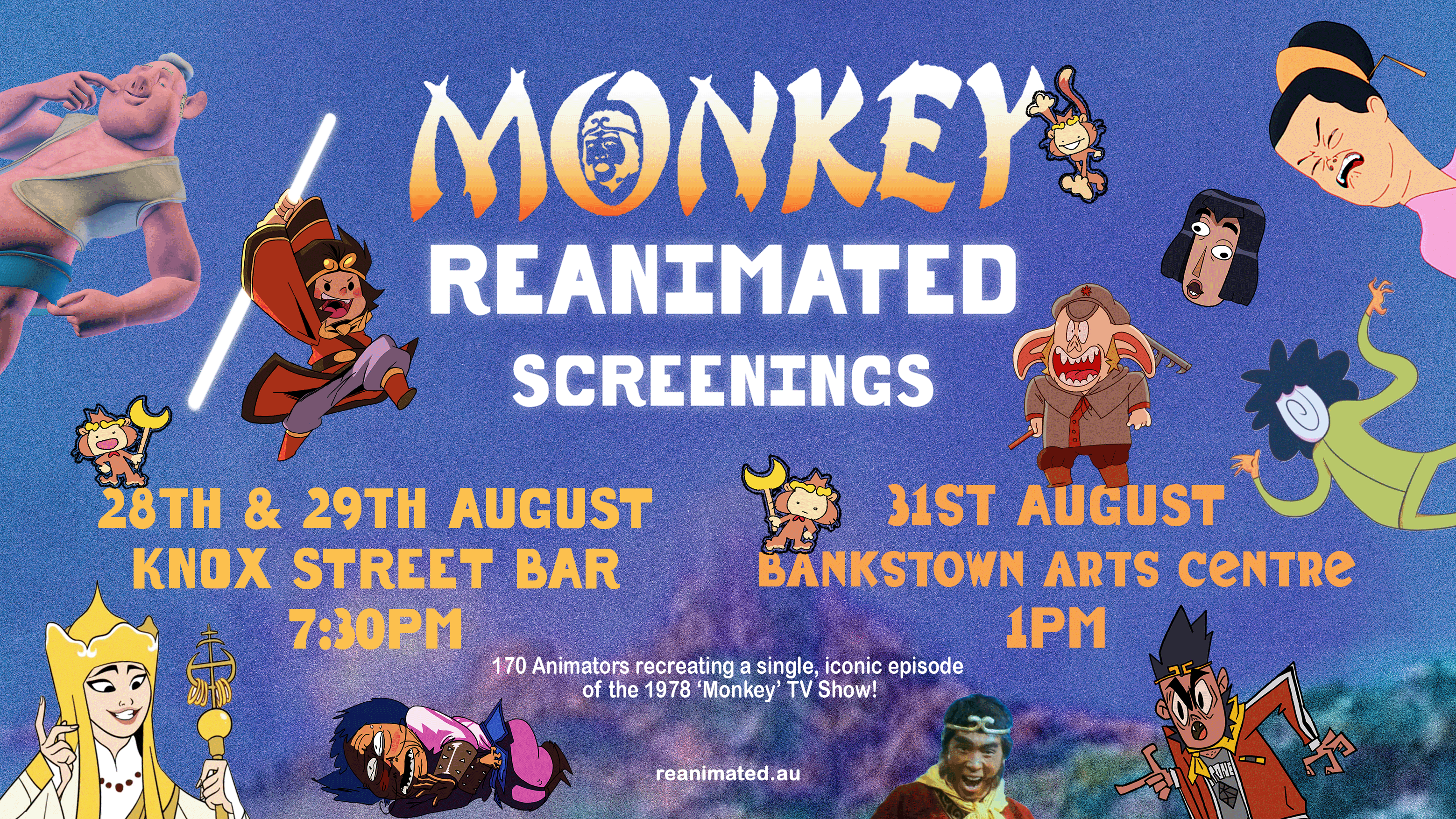 Monkey reanimated poster